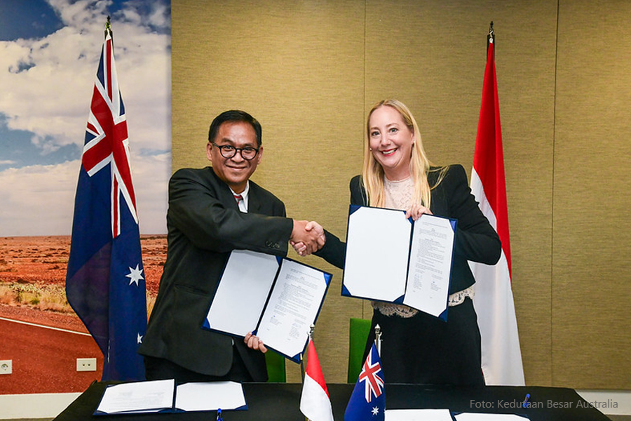 Lakukan Pertukaran Informasi Kripto, Indonesia-Australia Teken Perjanjian Kerja sama